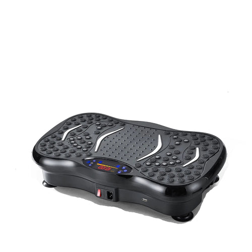 Vibrating plate with accessories on a white background